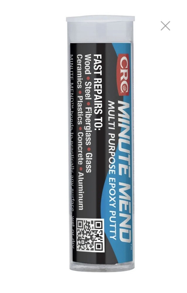 CRC Minute Mend Multi Purpose Epoxy Putty 2oz NEW