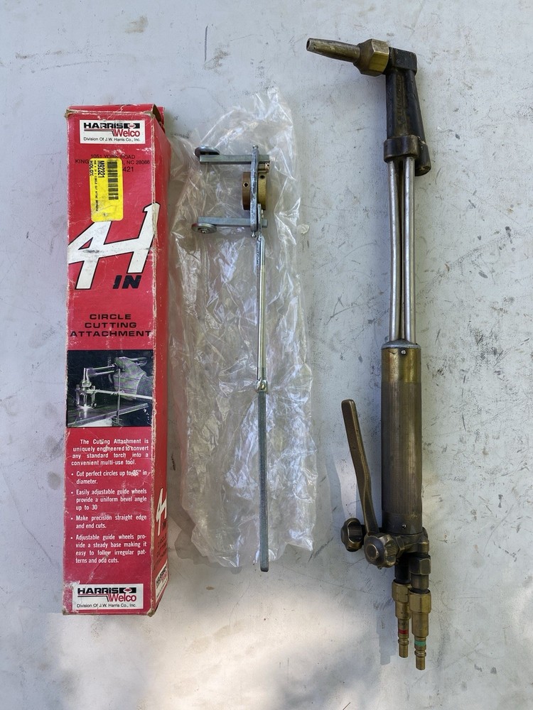 Harris 62-3 Cutting Torch w/ Circle Cutting Attachment