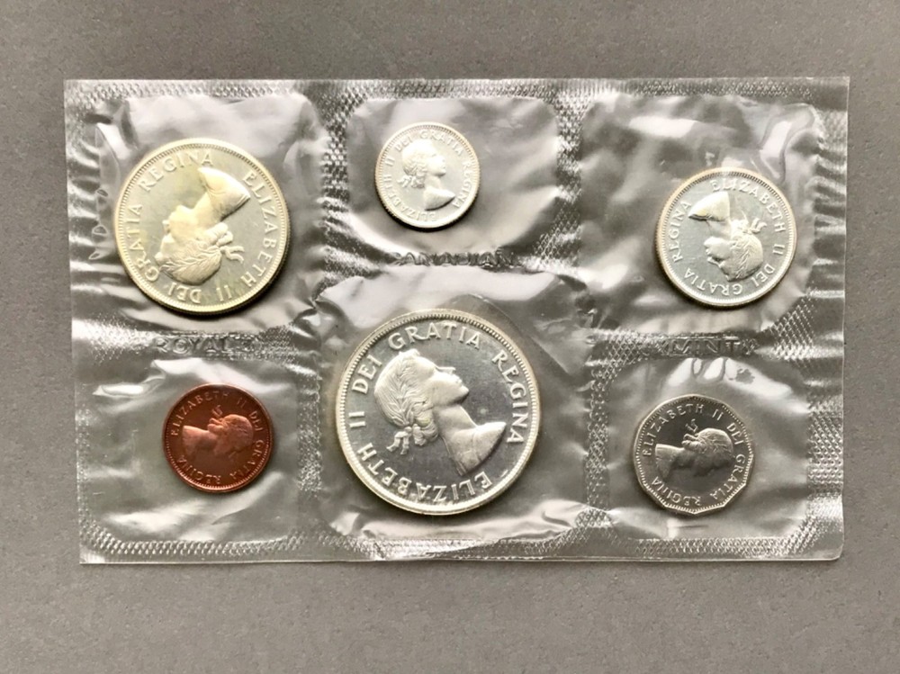 Group of (6) Canada Silver Prooflike Sets.