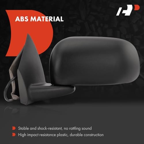 Driver Side Power Door Mirror - Compatible with Dodge - 2004-2009 - Durango -