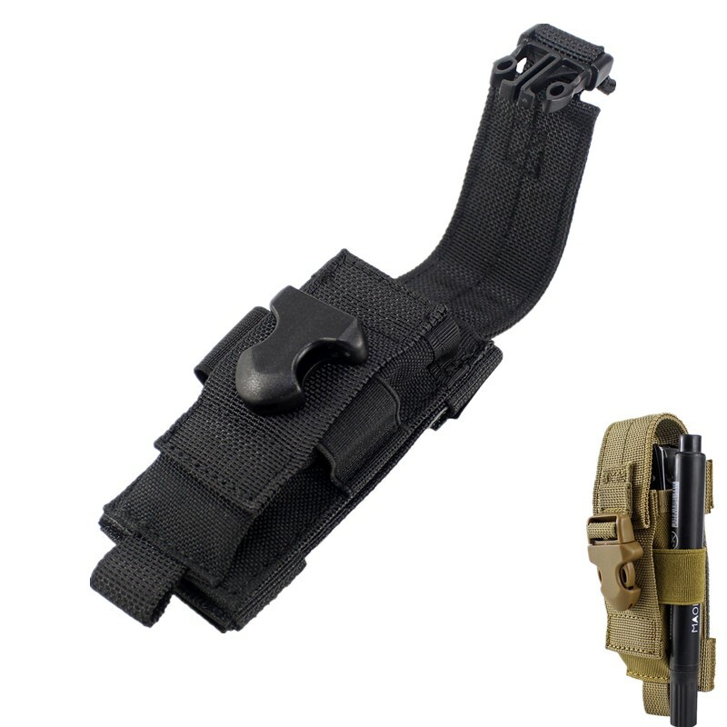 Utility Tool Sheath Holster Organizer Tactical Molle Flashlight Mag Pouch Holder