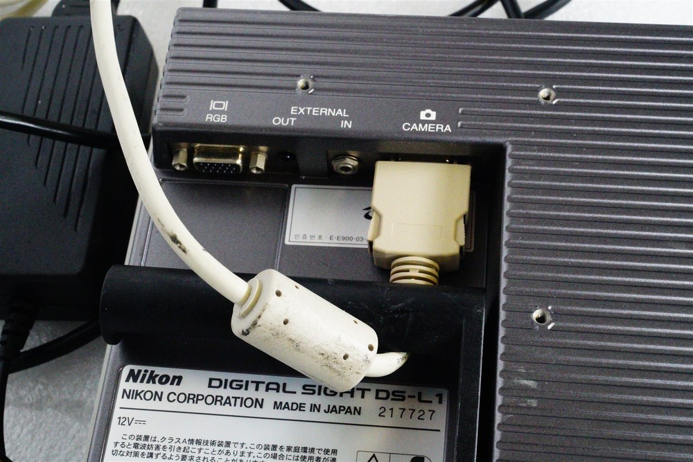 Nikon Digital Sight DS-L1 W Digital Sight DS-2Mv Camera Tested w Eclipse TS100