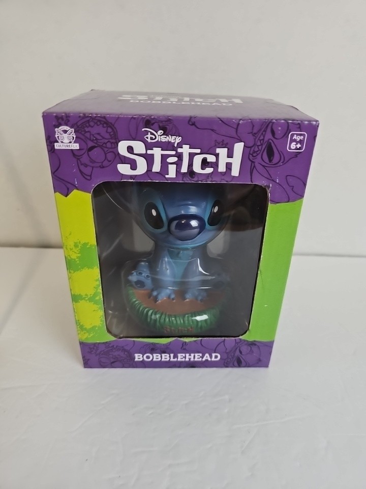 Disney Stitch Sitting Bobble-Head