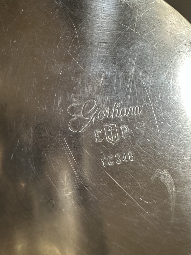 Vintage Silver Plated Dish With Lid