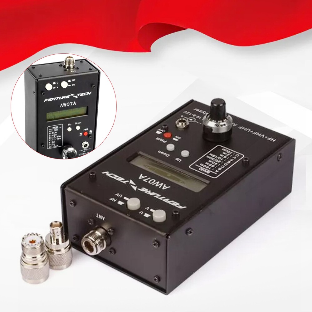 Multi Band HF VHF UHF Antenna SWR Tester RF Impedance Frequency Analyzer