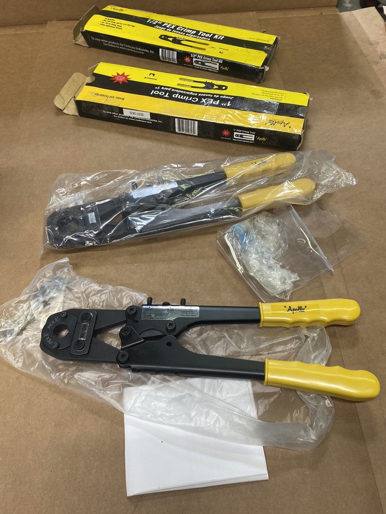 Apollo PEX Crimp Tool Kits  1” And 1/2”