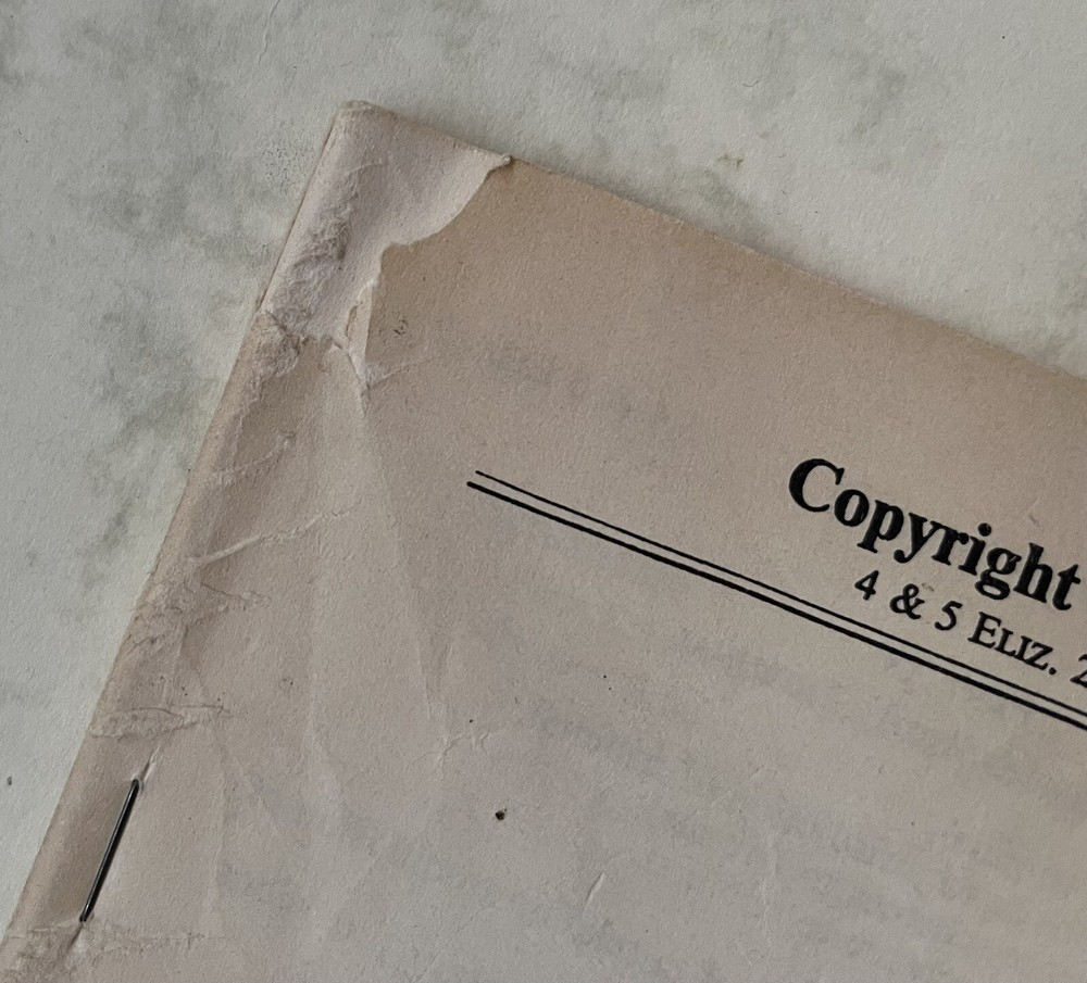 Copyright Act, 1956 4&5 Eliz. 2 Ch. 74