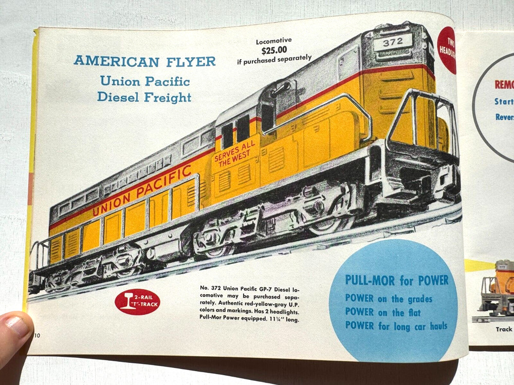 1956 Gilbert American Flyer Model Train Catalog- Nice Condition!