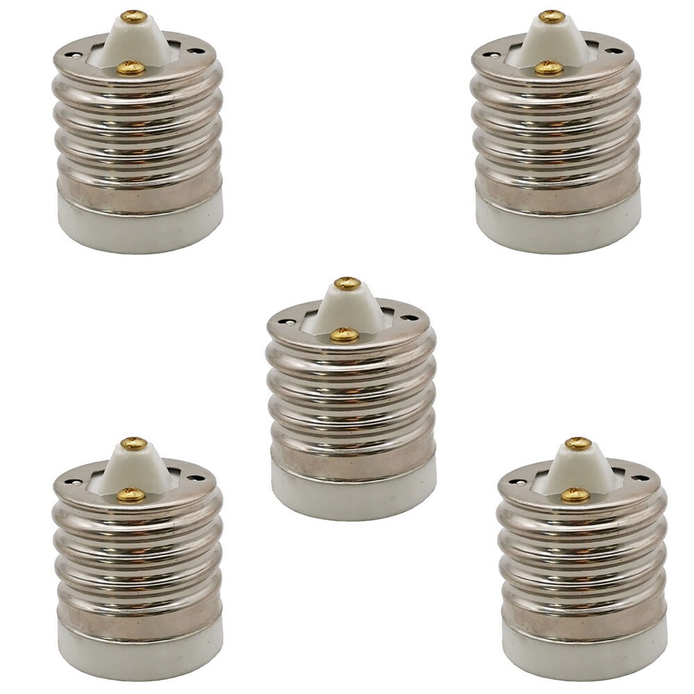 US 5-10 Pack Light Bulb Socket Adapter Mogul Base E39 to Medium E26 Screw Reduce