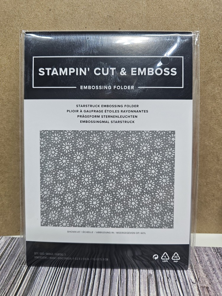 Stampin' UP! *NEW** STARSTRUCK Embossing Folder