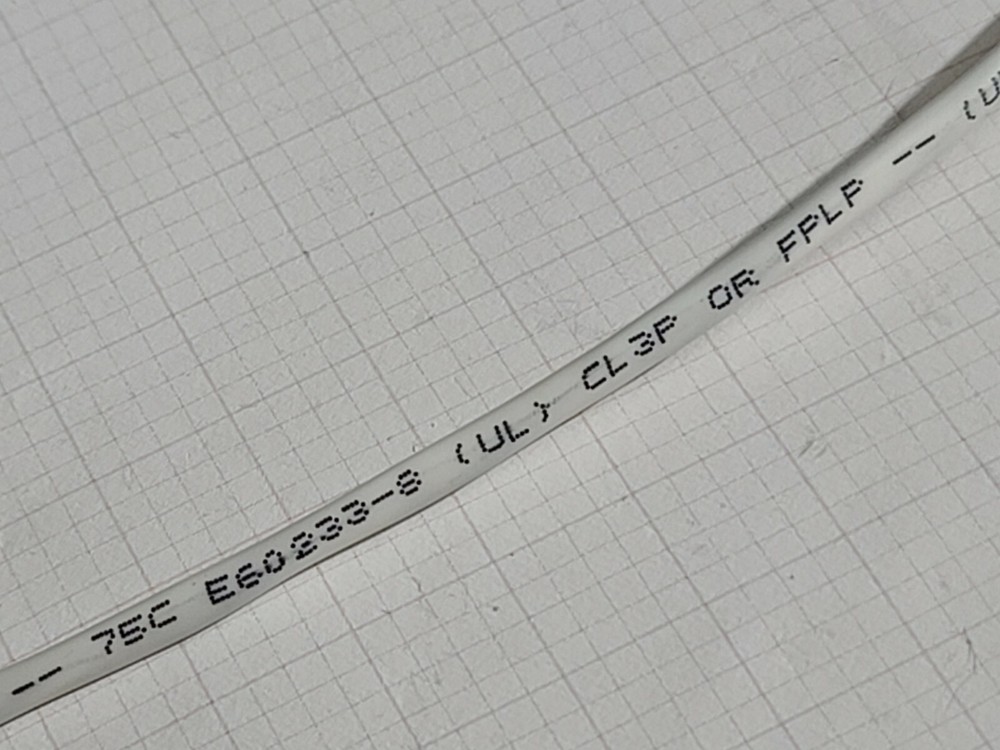 Carol E2202S 18/2C Shielded Control/Communications Cable Plenum White /50ft