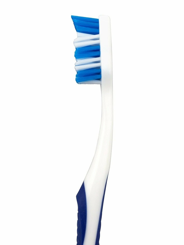 Equate Manual ToothBrush Full Head 6 pack Colors May Vary (medium)