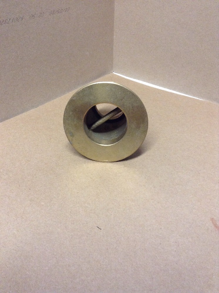 3" x 3" Bar Plug Strainer SOLID BRASS 1 1/2 " Brass Outlet 3" Deep 3" Diameter*