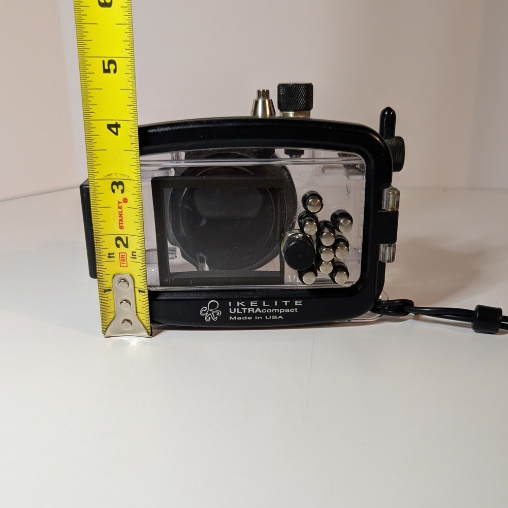 Ikelite Ultra Compact Underwater Camera Housing Case, Thread Size 12-24