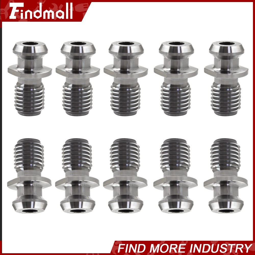 10 Pack CAT50 45°1.140" Pull Stud Coolant Thru Retention Knob for Mazak