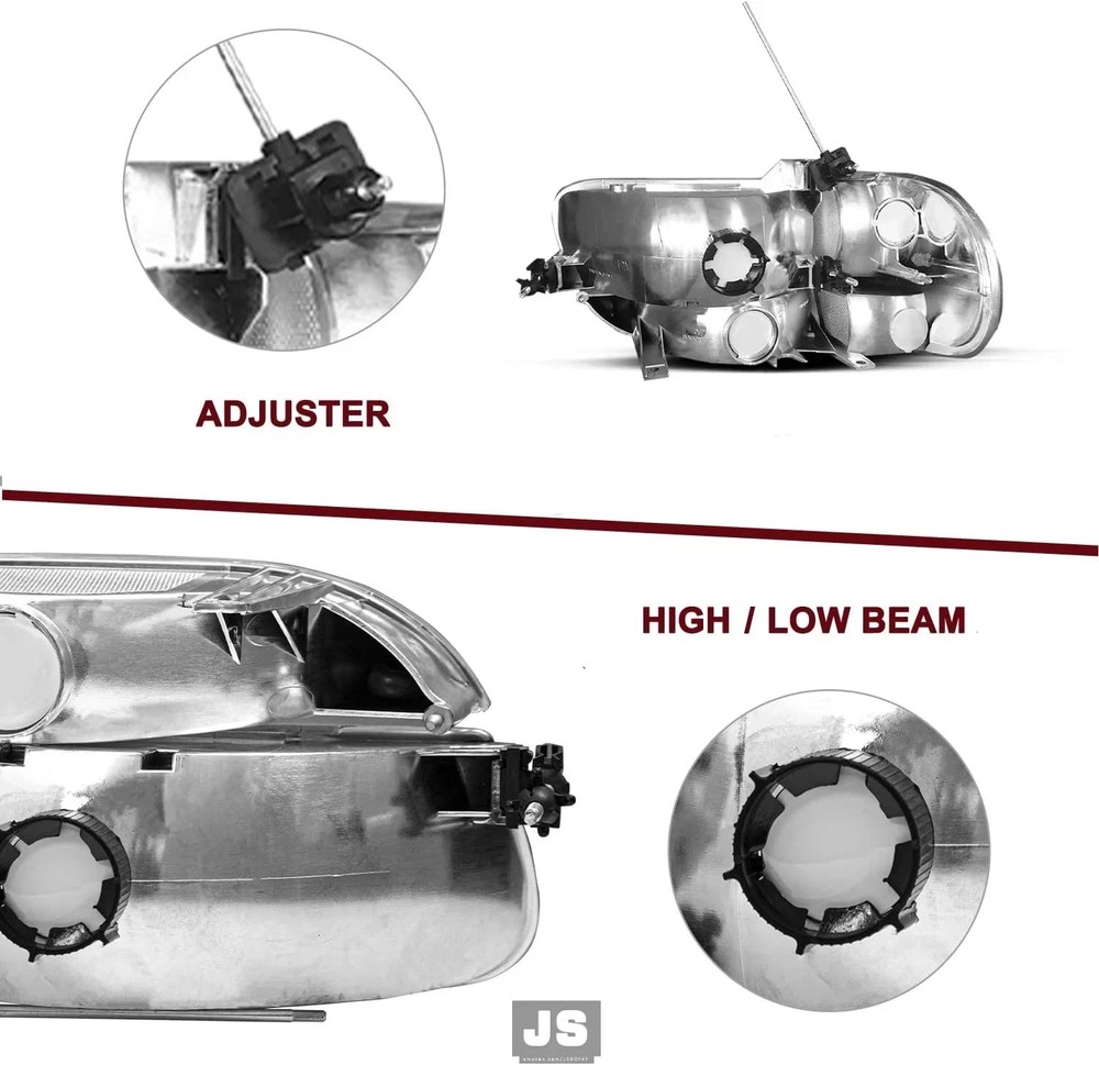 Headlight Assembly Replacement for 95-01 Ford Explorer / 1997 Mercury Mountainee
