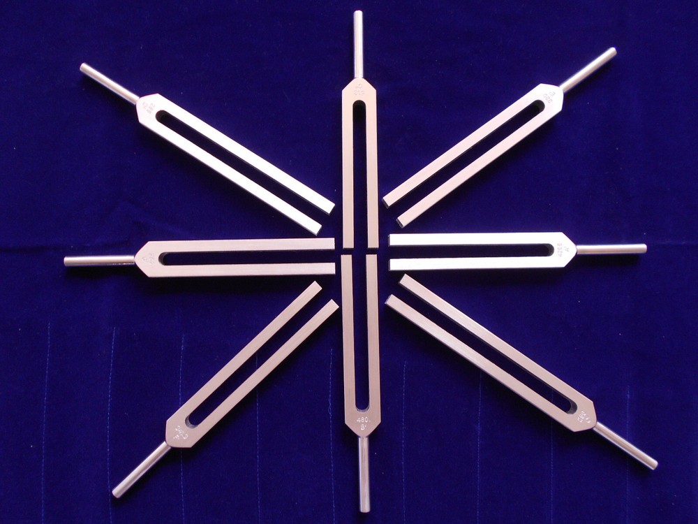 7 Chakra Tuning Fork + 8 Harmonic + 11 Planetary, 26 Tuning Fork Kit For Healing