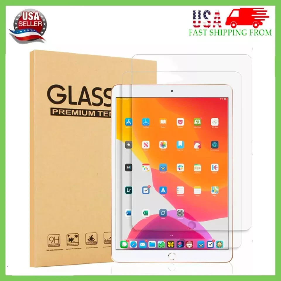 [10-Pack] HD Tempered GLASS Screen Protector for Apple iPad 5th & 6th Generation