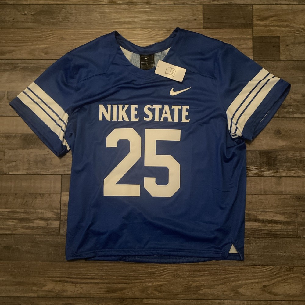 Nike State Mens Large Blue Jersey 25