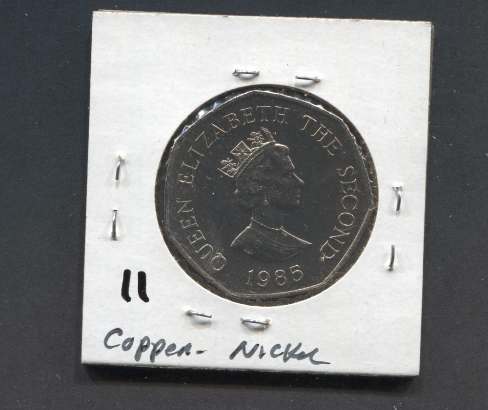 1985-Jersey-UNC. 50 Pence