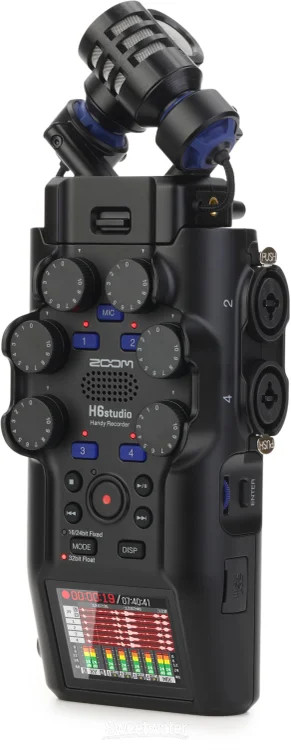 Zoom H6studio Handheld Recorder