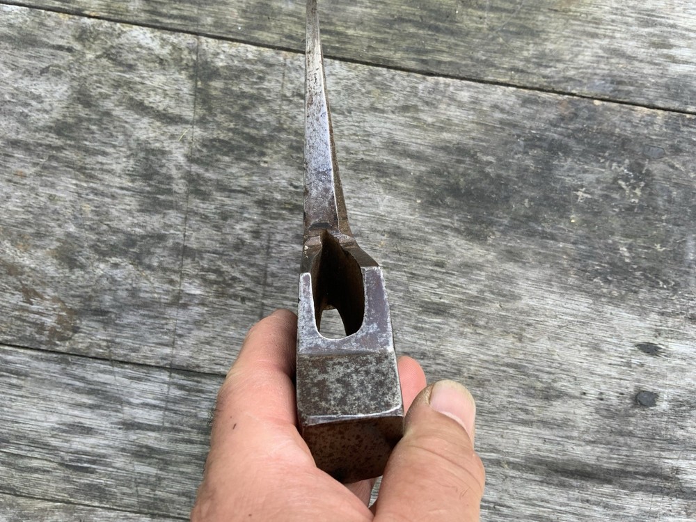 Vintage Large Broad Head Hewing Axe