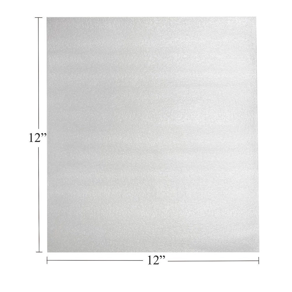 UBMOVE Foam Sheets 12" x 12" (50 Pack) 1/16" Thick Cushioning Wrap