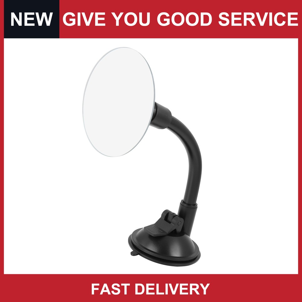 Universal Blind Spot Adjustable Rearview Mirror Rotate Suction Cup Pack of 1