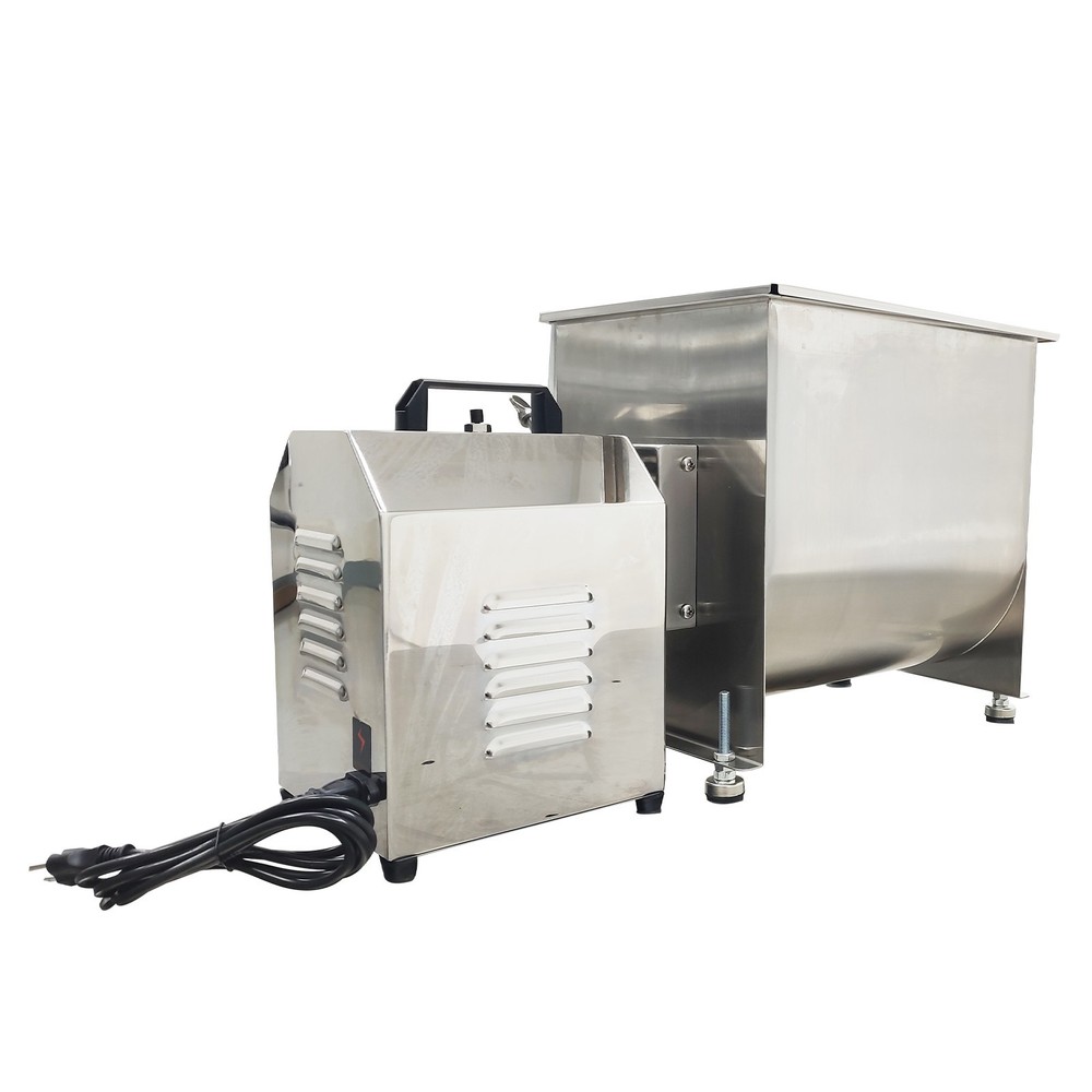 110V Electric/Manual Meat Stuffing Mixer Machine25-35QT Stuffing Processing