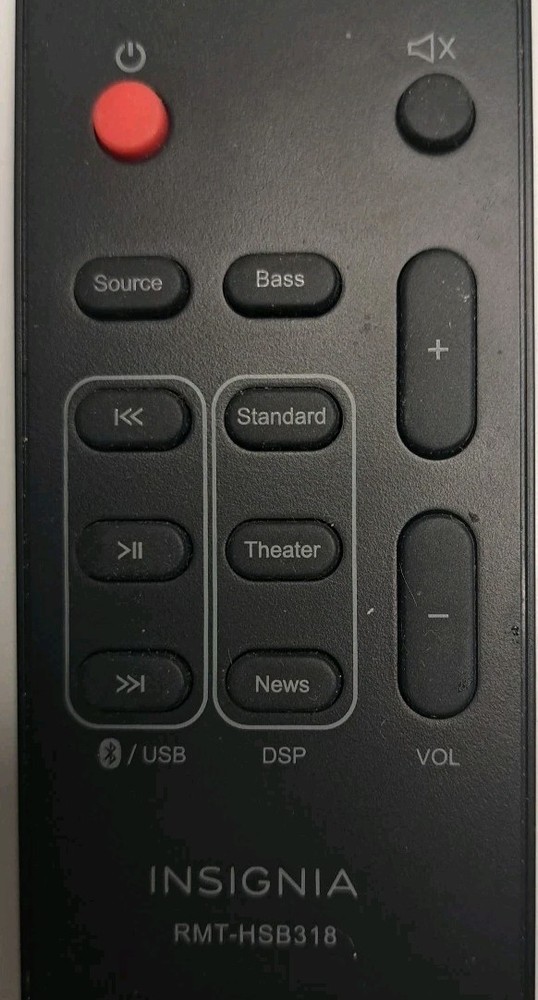 Genuine Original Insignia RMT-HSB318 Remote Control - See Description / Tested