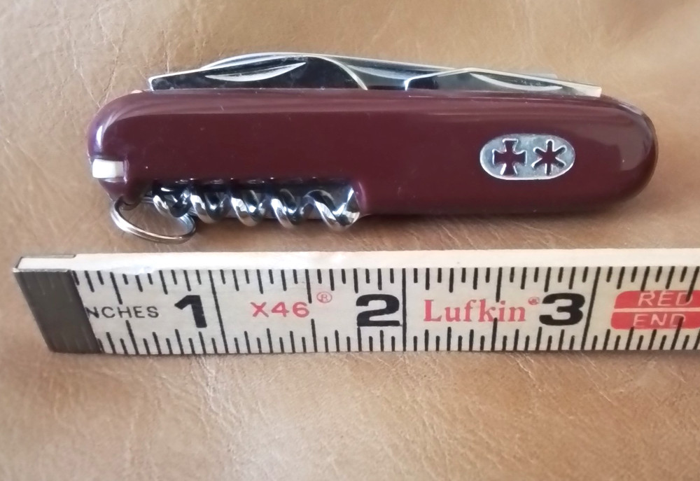 Richards 3.75" Folding  8 Function TOOL KNIFE Sheffield ENGLAND