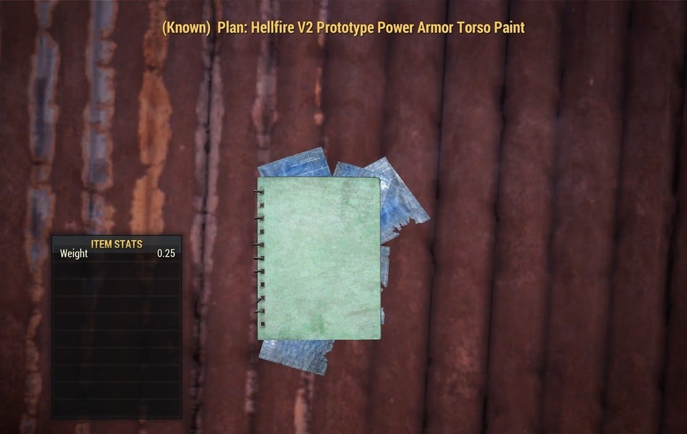 (Xbox) Hellfire V2 Prototype Power Armor Torso Paint Plan