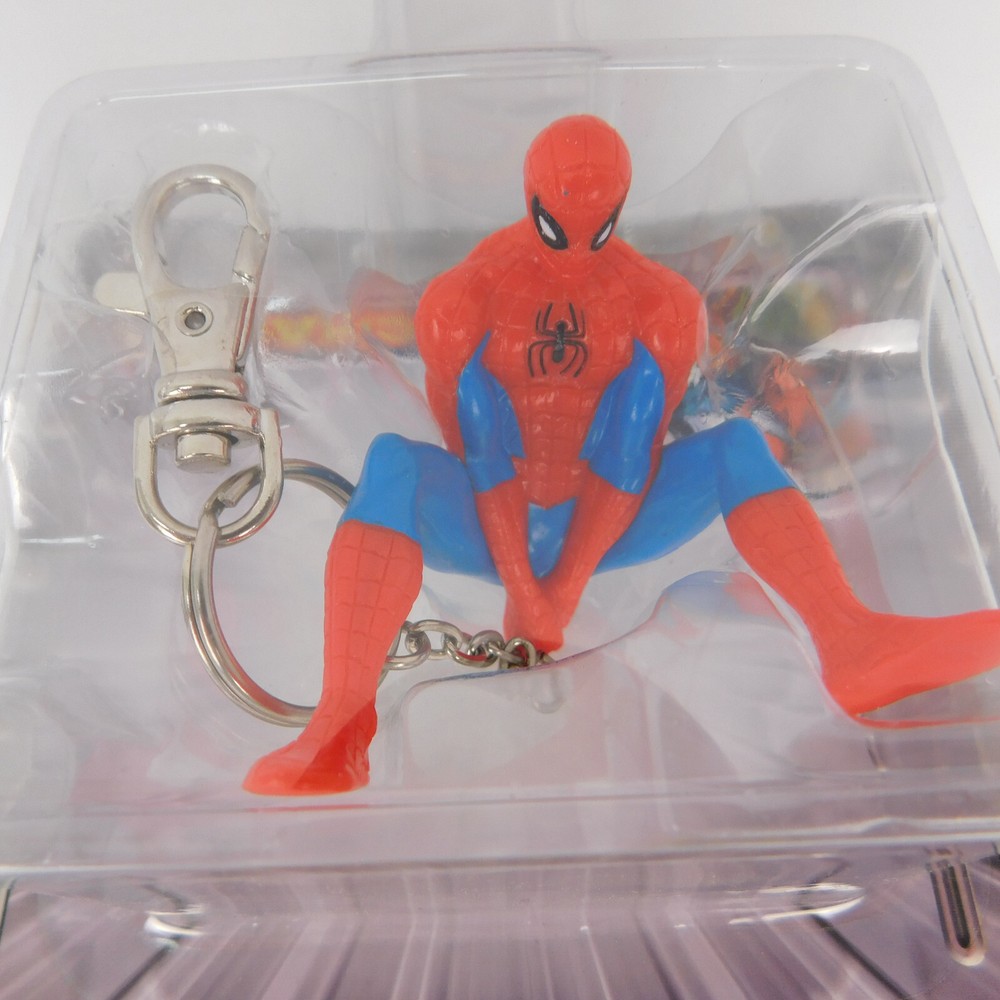 2002 Marvel Spider-Man Keychain / Keyring Web Climber Playfully yours Sealed