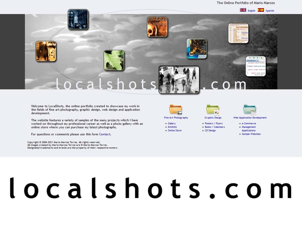 LocalShots.com - 2 word premium domain name & website source code for sale