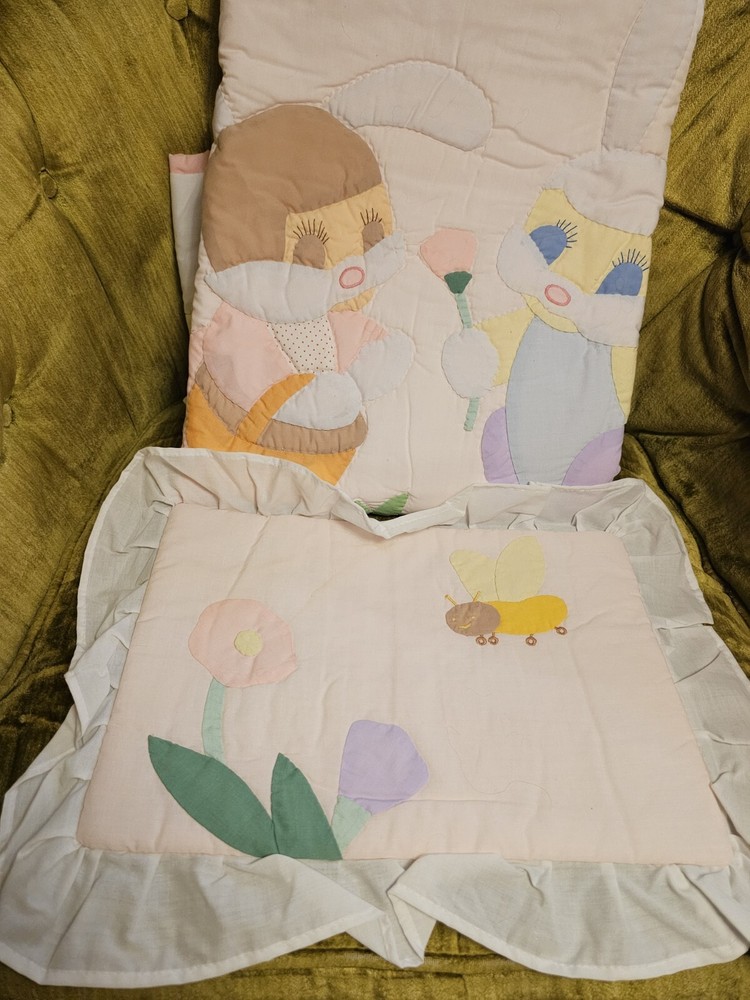 Crib Blanket & Pillow Sham