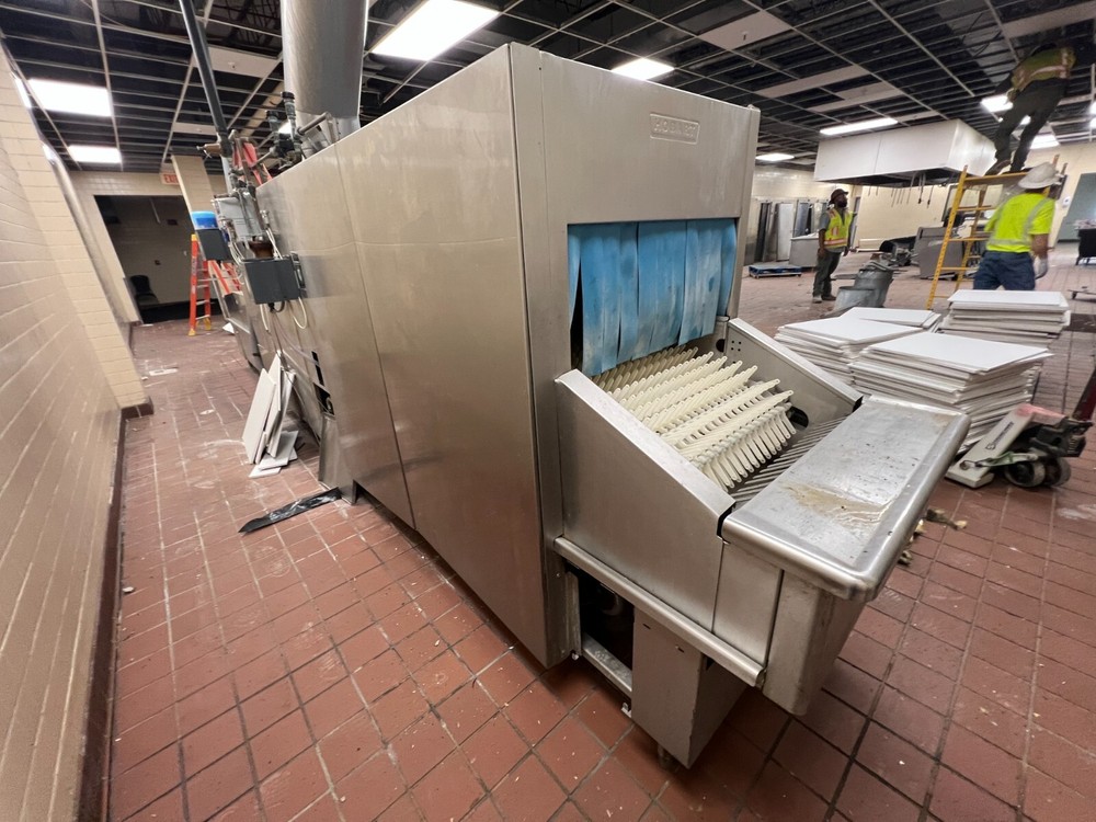 commercial dishwashers used