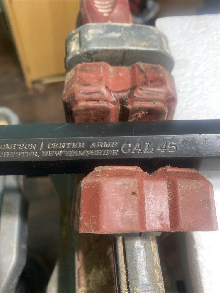 45 Caliber Thompson Center Muzzleloader Barrel And Ramrod.