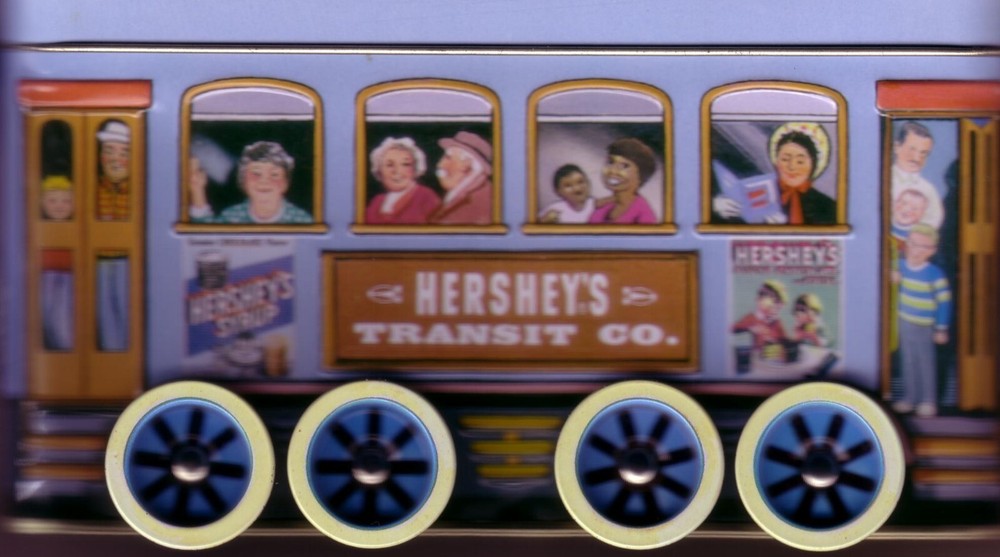 Hershey's Vehicle Series Canister #2 Trolley