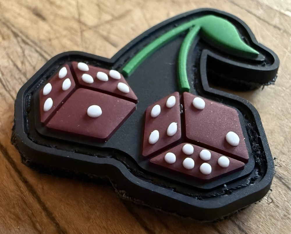 Low Rollers Club “Cherry Dice” Patch