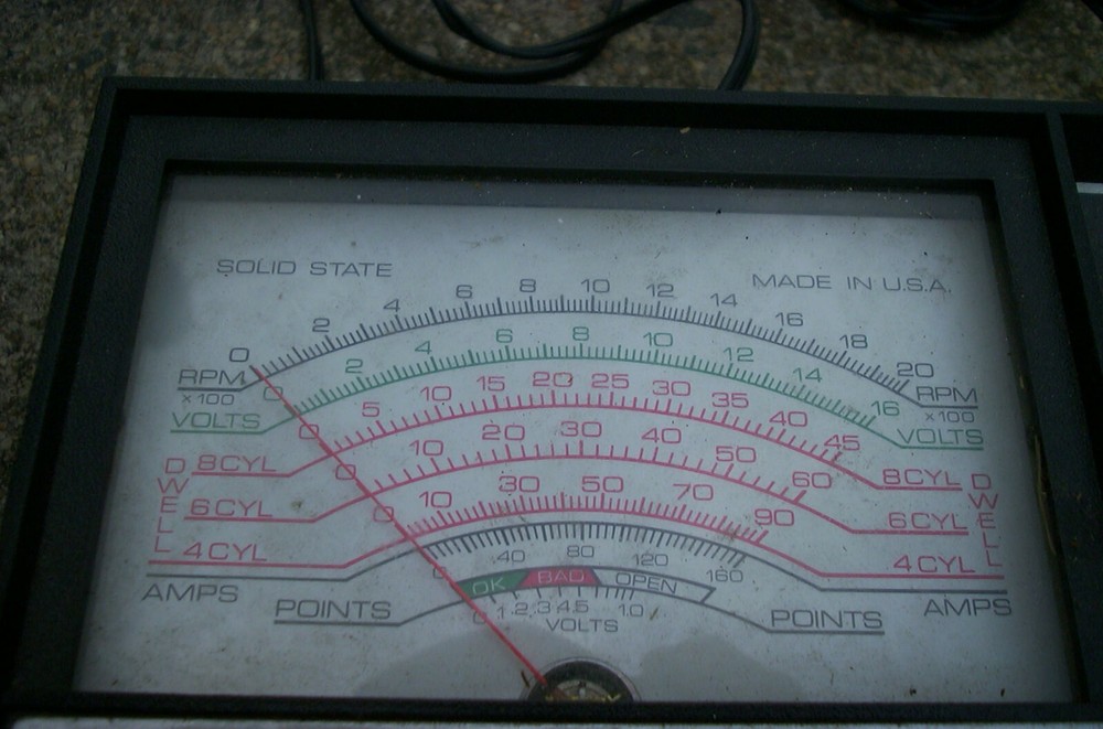 Sear's Engine Analyzer, 12V Ignition System, in good working order