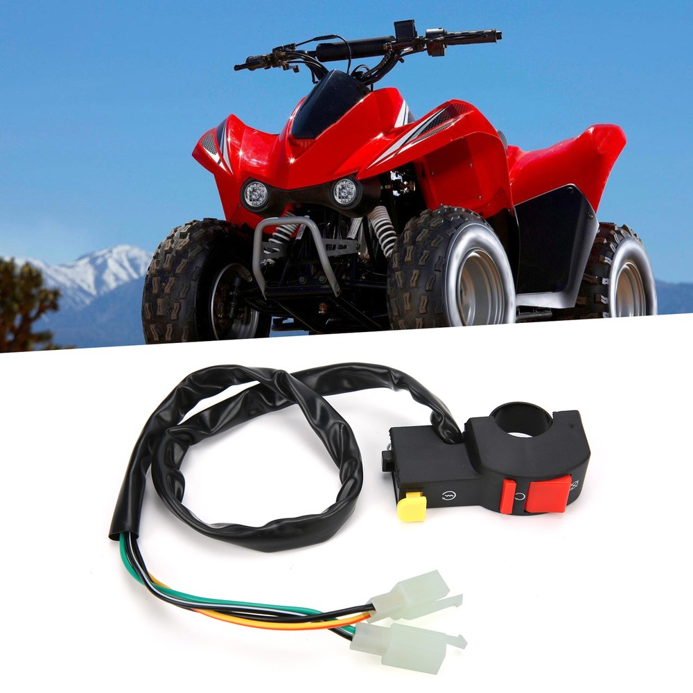 ✈Motorcycle Kill Stop Button Switch Handlebar Ignition On Off Starter Fit For