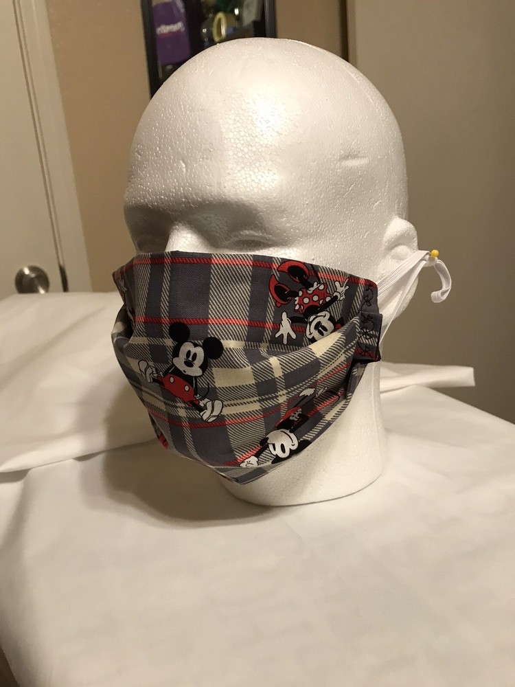 Mickey And Minie Face Mask