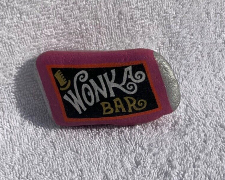 Hand Painted Wonka Bar Rock