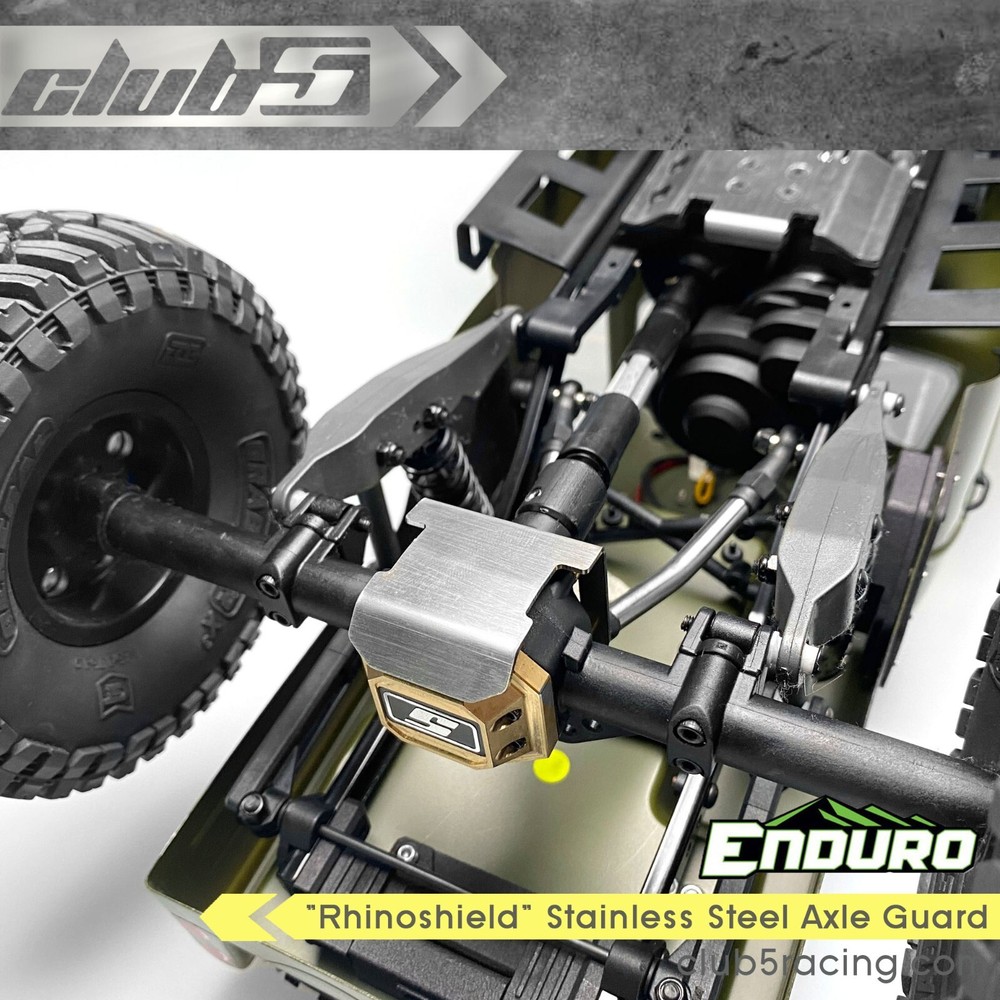 "Rhinoshield" Front / Rear Axle Guards For Element RC Enduro Sendero