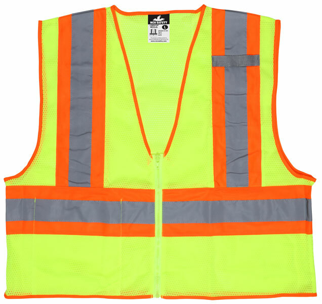 WCCL2L, Safety Vest, Class 2, Lime