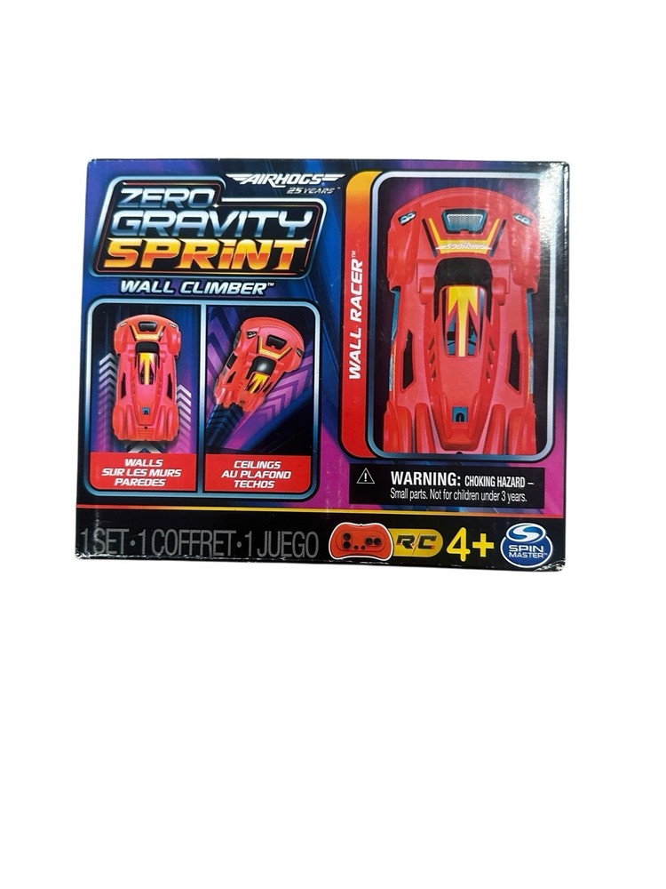 Air Hogs Zero Gravity Sprint RC Car Wall Climber.