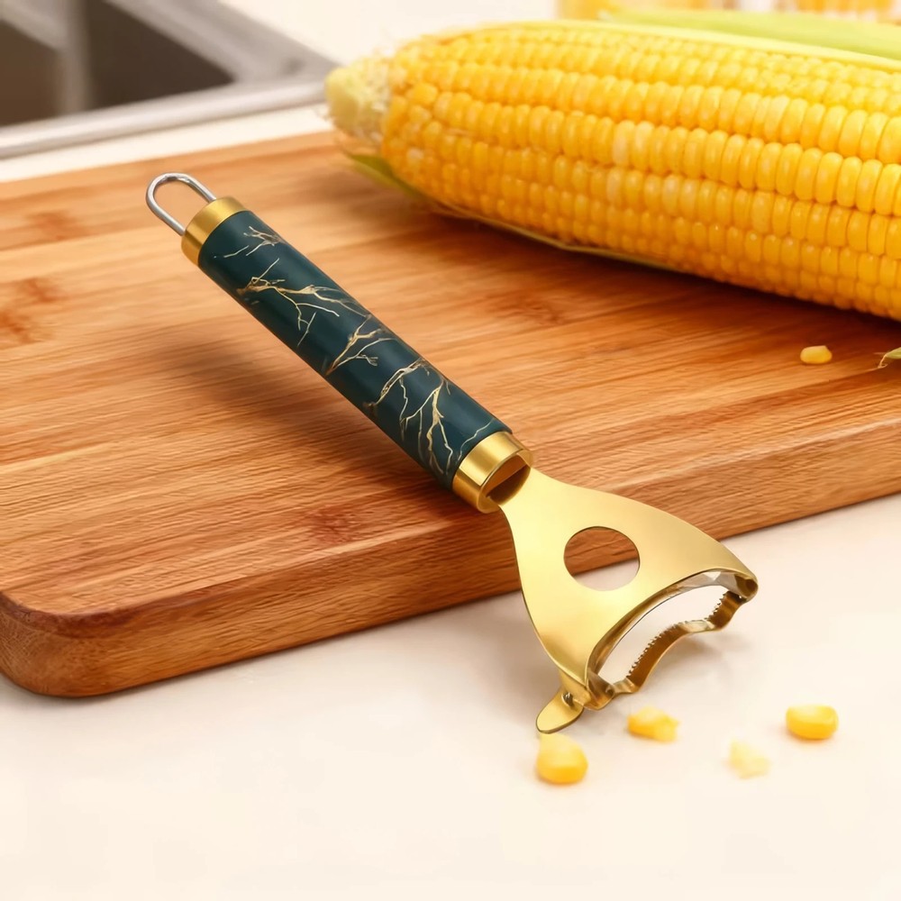 1/2 Piece Golden Corn Plow, Creative Design, Multifunctional Kitchen.