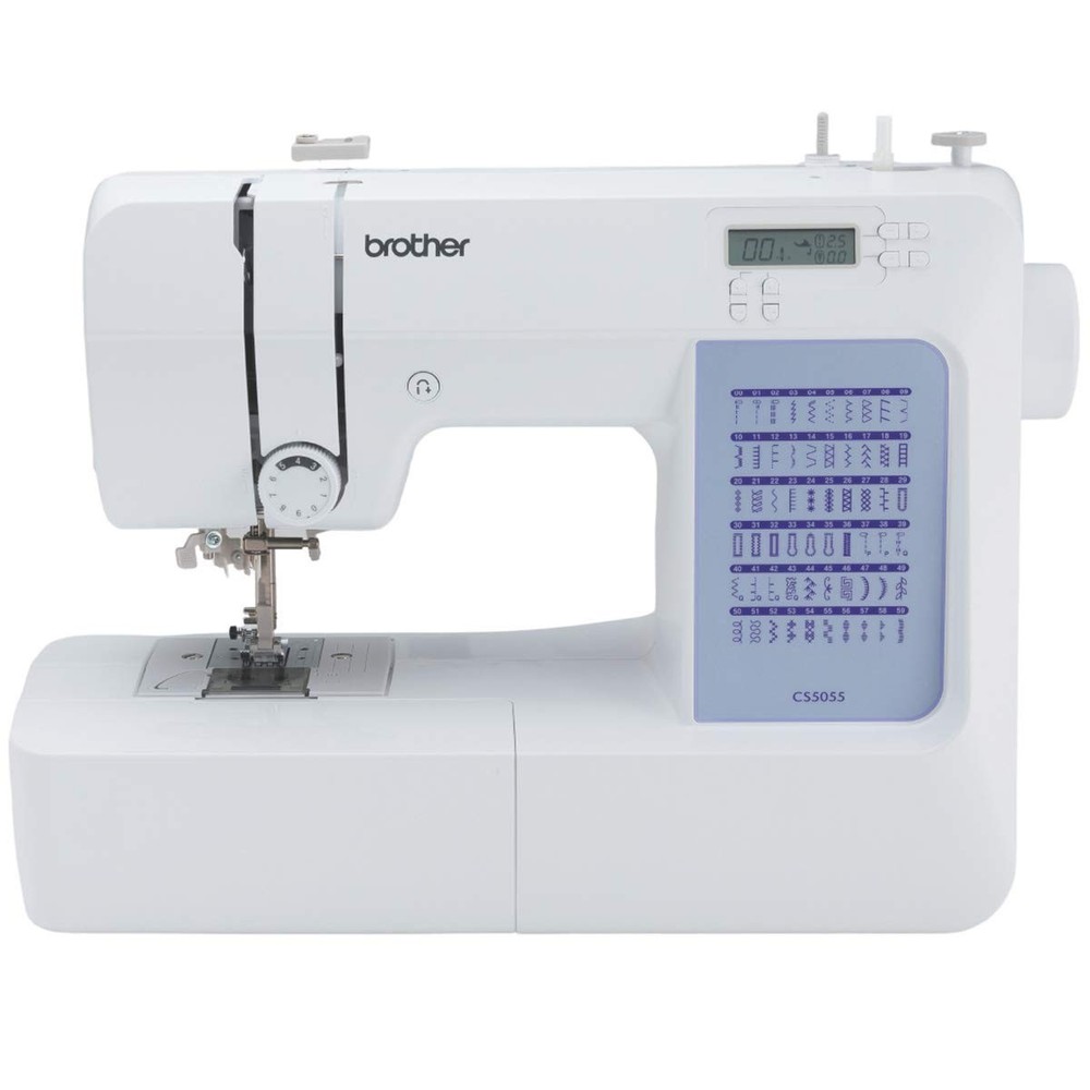 CS5055 Computerized Sewing Machine, 60 Built-in Stitches, LCD Display, 7 Feet...
