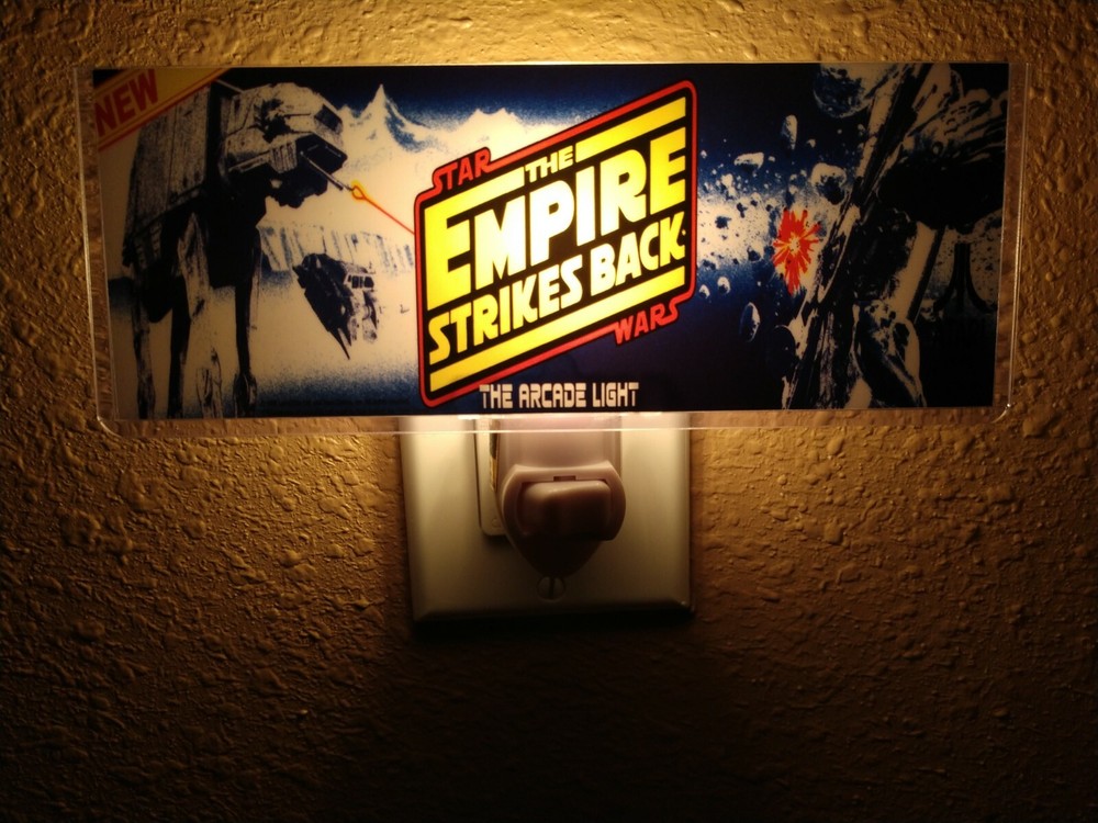 Star Wars The Empire Strikes Back Arcade Marquee Night Light