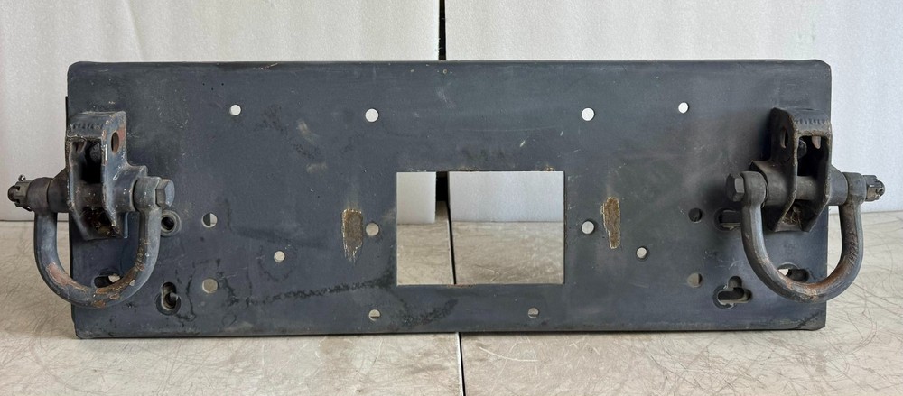 HMMWV Front Bumper with Mounts and D-Ring Shackles -- HUMVEE HUMMER M998